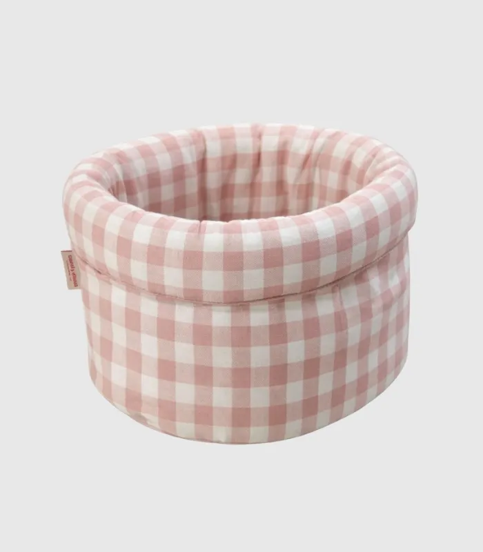 καλαθάκι οργάνωσης gingham 1