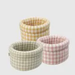 καλαθάκι οργάνωσης gingham