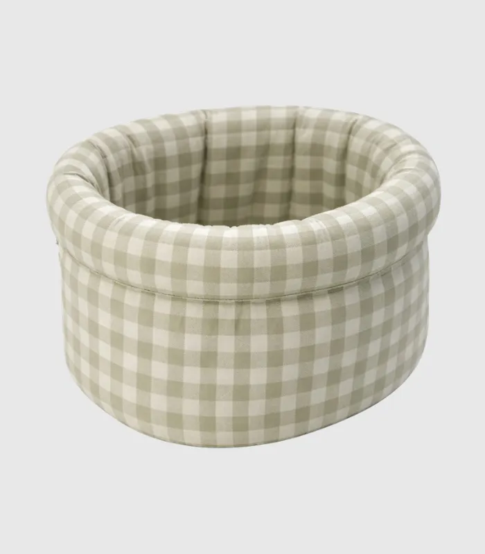 καλαθάκι οργάνωσης gingham 3