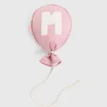 Μπαλόνι με Μονόγραμμα Velvet Candy Pink