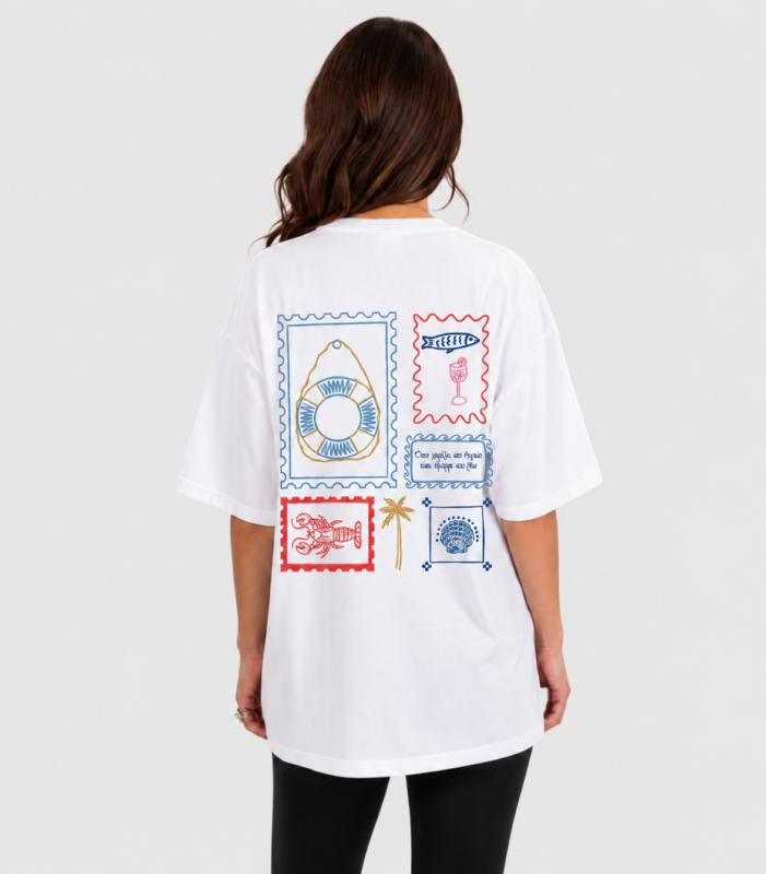 T-Shirt Θηλασμού – Όταν χαράζει στο Αιγαίο 1 πισω