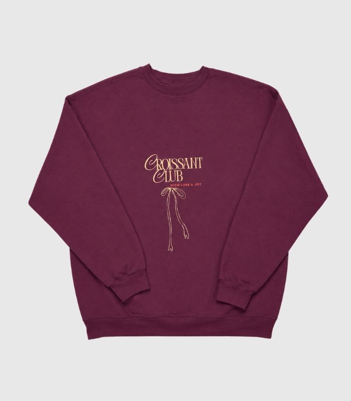 Croissant Club Burgundy 2